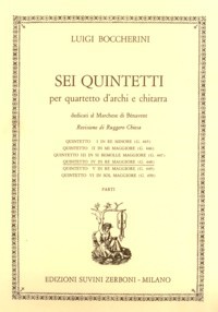 Quintet no.5 in D, G449 [score] product illustration