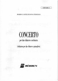 Duo Concerto, op.201 [2Gtr] [Solo parts] product illustration