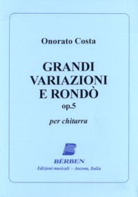 Grandi variazioni e Rondo, op.5 (Agostinelli) product illustration
