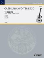 Tonadilla sur le nom de Andres Segovia op.170/5 available at Guitar Notes.