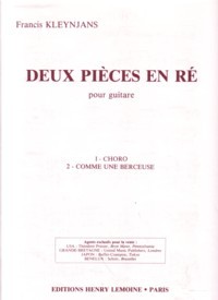 Deux Pieces en re available at Guitar Notes.