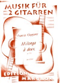 Milonga a deux, op.156 available at Guitar Notes.