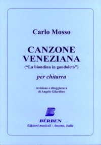 Canzone Veneziana available at Guitar Notes.