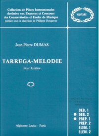 Tarrega-Melodie available at Guitar Notes.