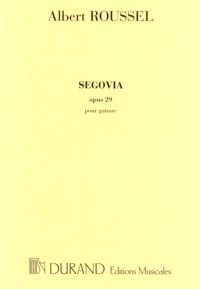 Segovia, op.29 available at Guitar Notes.