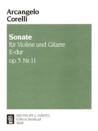 Sonata in E, op.5/11(Buttmann) product illustration
