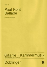 Ballade(Scheit) available at Guitar Notes.