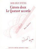 Citrons doux; Le Quatour accorde product illustration