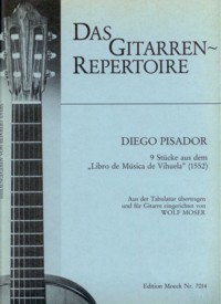 Nine Pieces, 1552(Moser) available at Guitar Notes.