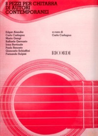8 Pezzi per chitarra di autori contemporanei, Vol.1 available at Guitar Notes.