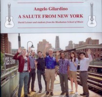 Angelo Gilardino: A Salute from New York [CD] product illustration