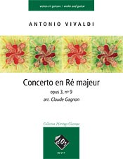 Concerto, op.3/9(Gagnon) product illustration