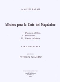 Musicas para la Corte del Magnanimo (Galindo) product illustration