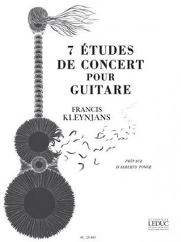 7 Etudes de Concert, op.20 available at Guitar Notes.