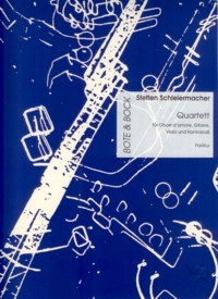 Quartett [Ob.d'am/Va/Db/Gtr] available at Guitar Notes.