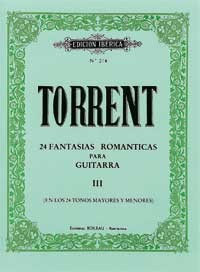 24 Fantasias Romanticas, Vol.3 available at Guitar Notes.