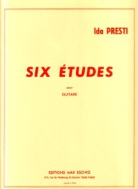 Six Etudes available at Guitar Notes.