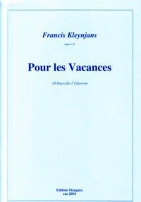 Pour les Vacances, op.115 product illustration