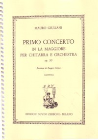 Concerto no.1 in A, op.30(Chiesa) [Strings] product illustration