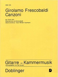 Canzoni per Canto solo(Kaufmann) available at Guitar Notes.