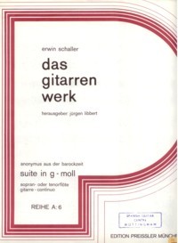 Suite in g-min (Schaller) [TR] product illustration