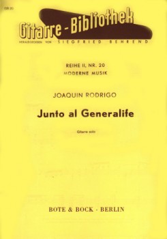 Junto al Generalife(Behrend) available at Guitar Notes.