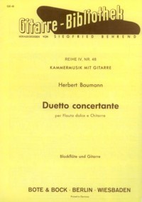 Duetto concertante [TR] product illustration