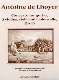 Concerto, op.16 [2Vn/Va/Vc/Gtr] product illustration