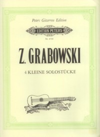 4 Kleine Solostucke available at Guitar Notes.