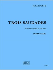 Saudade no.2 available at Guitar Notes.
