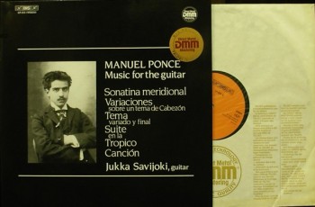 plays Manuel Ponce [LP] product illustration