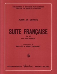 Suite Francaise, op.61 available at Guitar Notes.