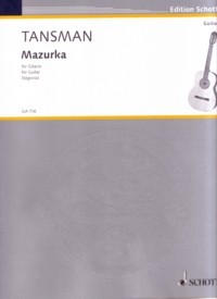 Mazurka available at Guitar Notes.