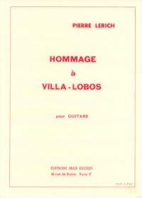 Hommage a Villa Lobos available at Guitar Notes.