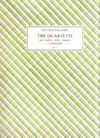 Tre Quarteti, op.5 [facs] [Vn/Va/Vc/Gtr] available at Guitar Notes.