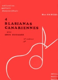 4 Blasianas Canariennes 2 available at Guitar Notes.