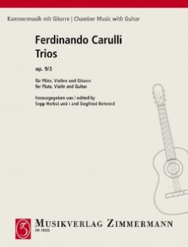 Trio, op.9/3 [Fl/Vn/Gtr] available at Guitar Notes.